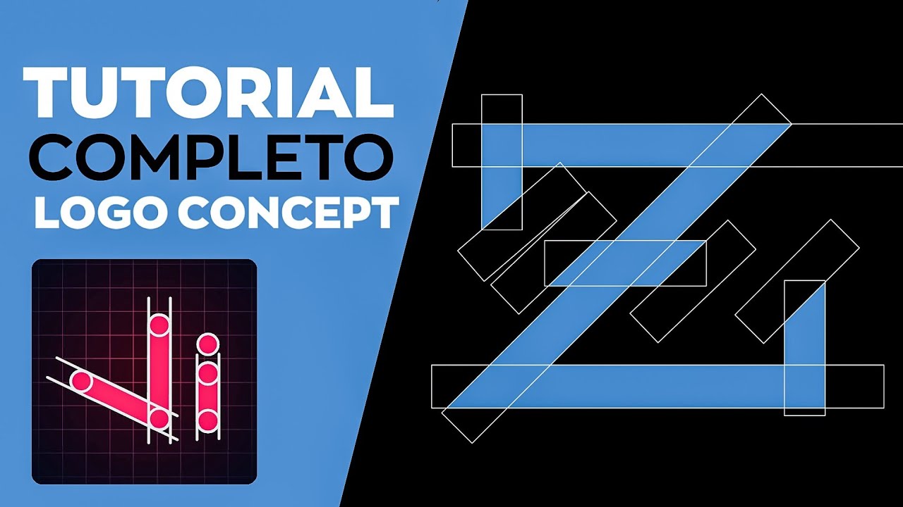 COMO FAZER LOGO CONCEPT DO ZERO PELO CELULAR VECTOR INK (TEU DESIGNER)