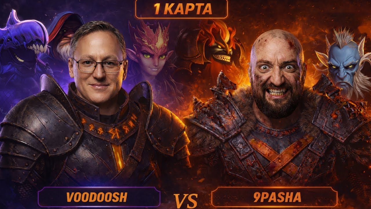 WSS Team VooDooSh vs Team 9PASHA! 1 КАРТА! Dota 2! 22.01.2026