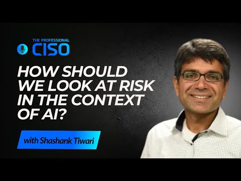 AI; Risk, Regulations and A Vision for the Future with Shashank Tiwari