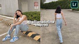 @allianadolina inspired preset | Instagram feed idea | lightroom mobile free presets screenshot 1