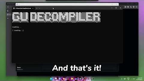 GUDecompiler - Introduction & Setup