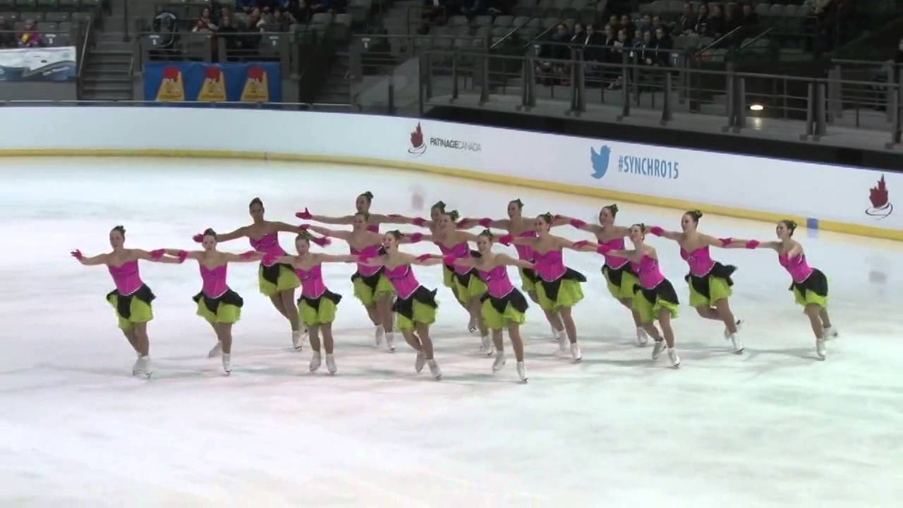 2015 Canadian Synchronized Skating Championships Golding Ice Open