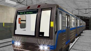 AG Subway Simulator Unlimited - cabview and interior of 81-717.6(M)/S5 on S Line. screenshot 2