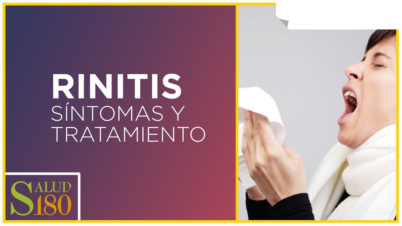 sinusitis alergica sintomas tratamiento