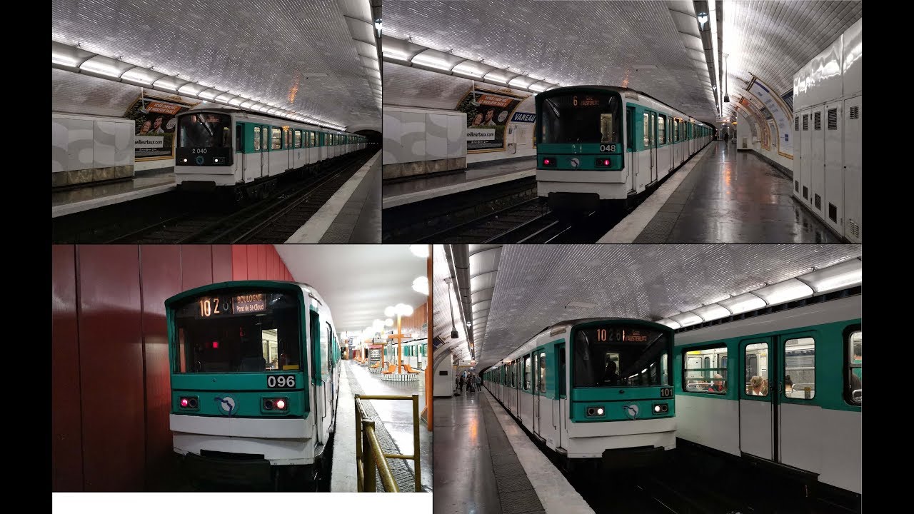 Métro 10 - MF67 D - RATP