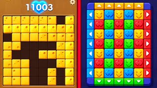 🧩 Block Blast Puzzle VS Block Out! 💥 All Levels | Satisfying Gameplay screenshot 3