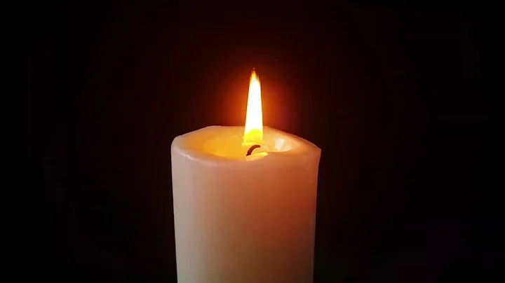 Burning Candle | 10 Hours | Relaxing Burning Flame | Video Only