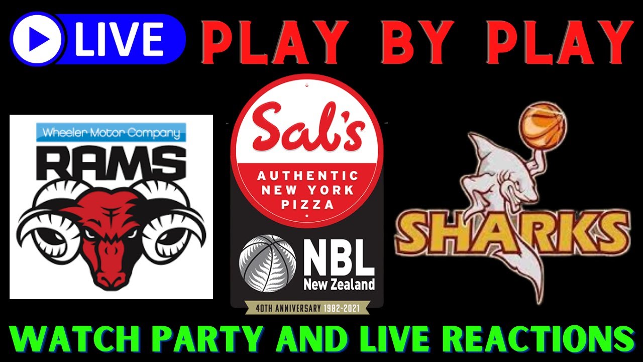 NBL New Zealand Live Canterbury Rams vs Southland Sharks - Watch Party - Play By Play