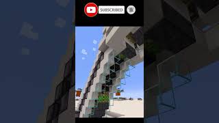 WORKING REDSTONE ESCALATOR IN MINECRAFT !!