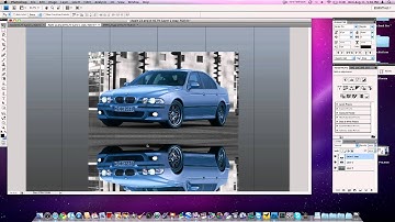 How to Make The Reflection Effect in PhotoShop