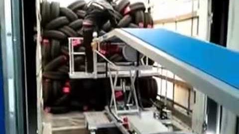 Container Unloading Telescopic Belt Conveyor – Tyres & Parcels Aluminium