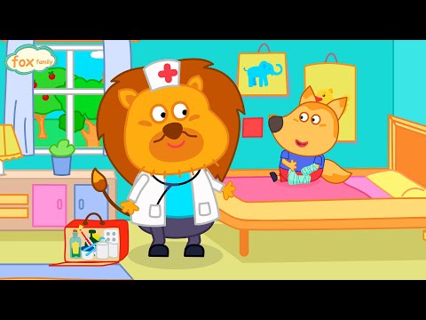 Don't be AFRAID to see the DOCTOR, Baby Lucia! It's for your own good! Fox Family Spanish for kids
