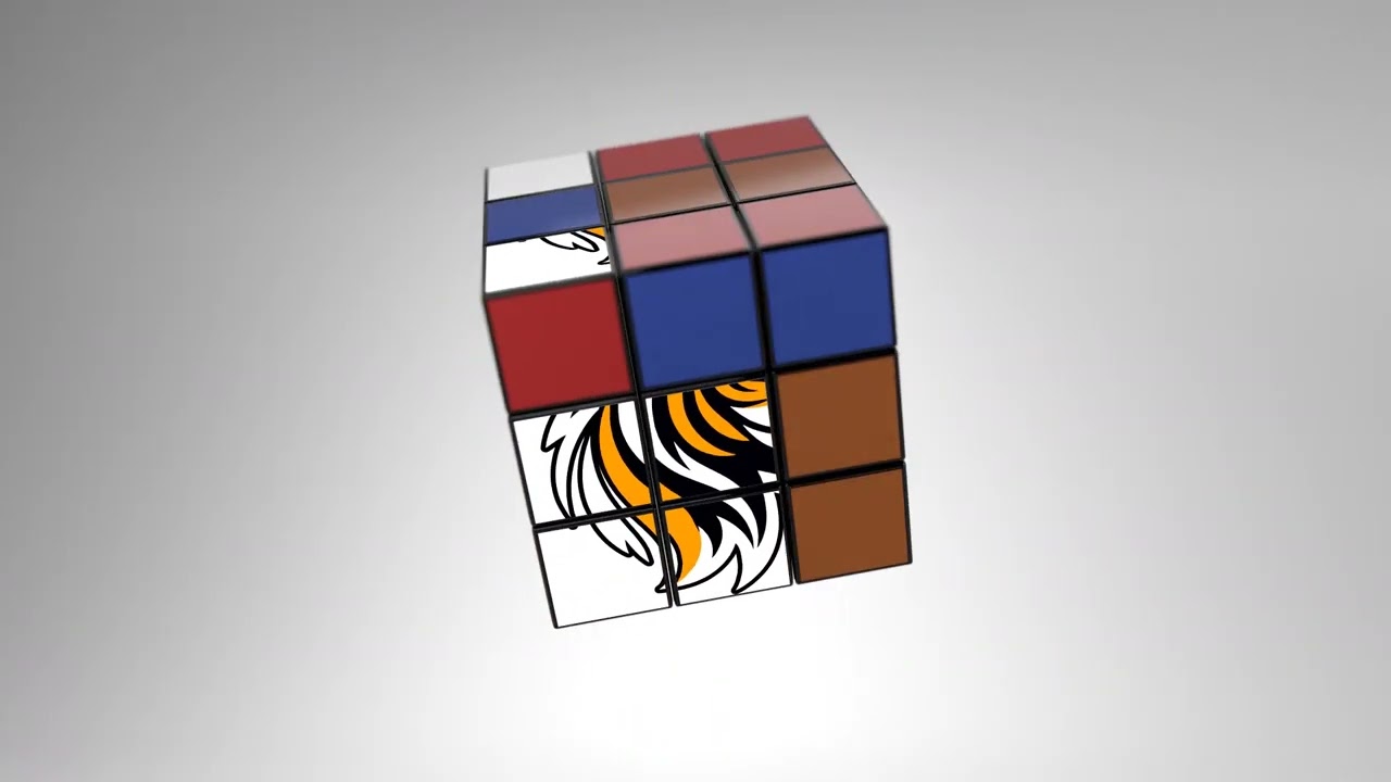 Crack the Digital Marketing Puzzle with Rubik's Cube Logo Reveal | VidFolio