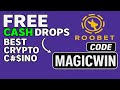 Roobet Promo Code - "MAGICWIN" for FREE CASH DROPS Bonus 2025 on Roobet