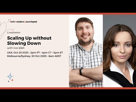 Scaling Up without Slowing Down