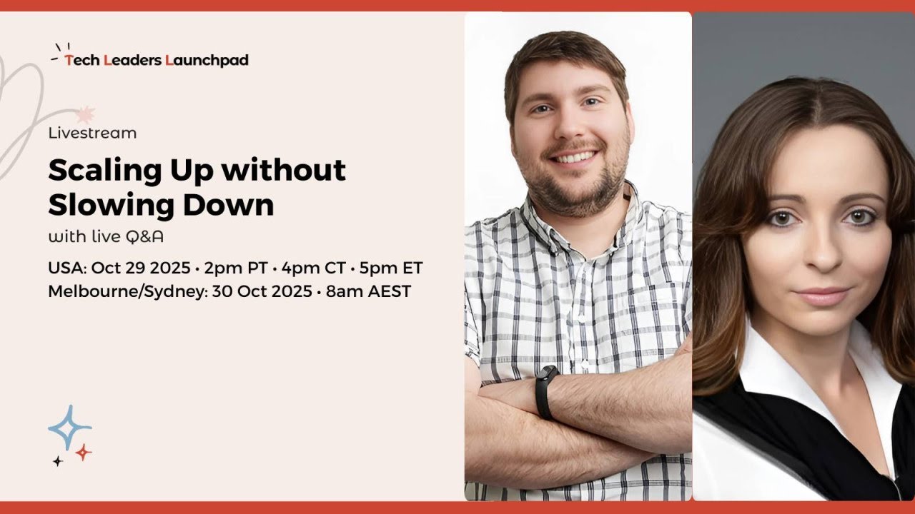 Scaling Up without Slowing Down