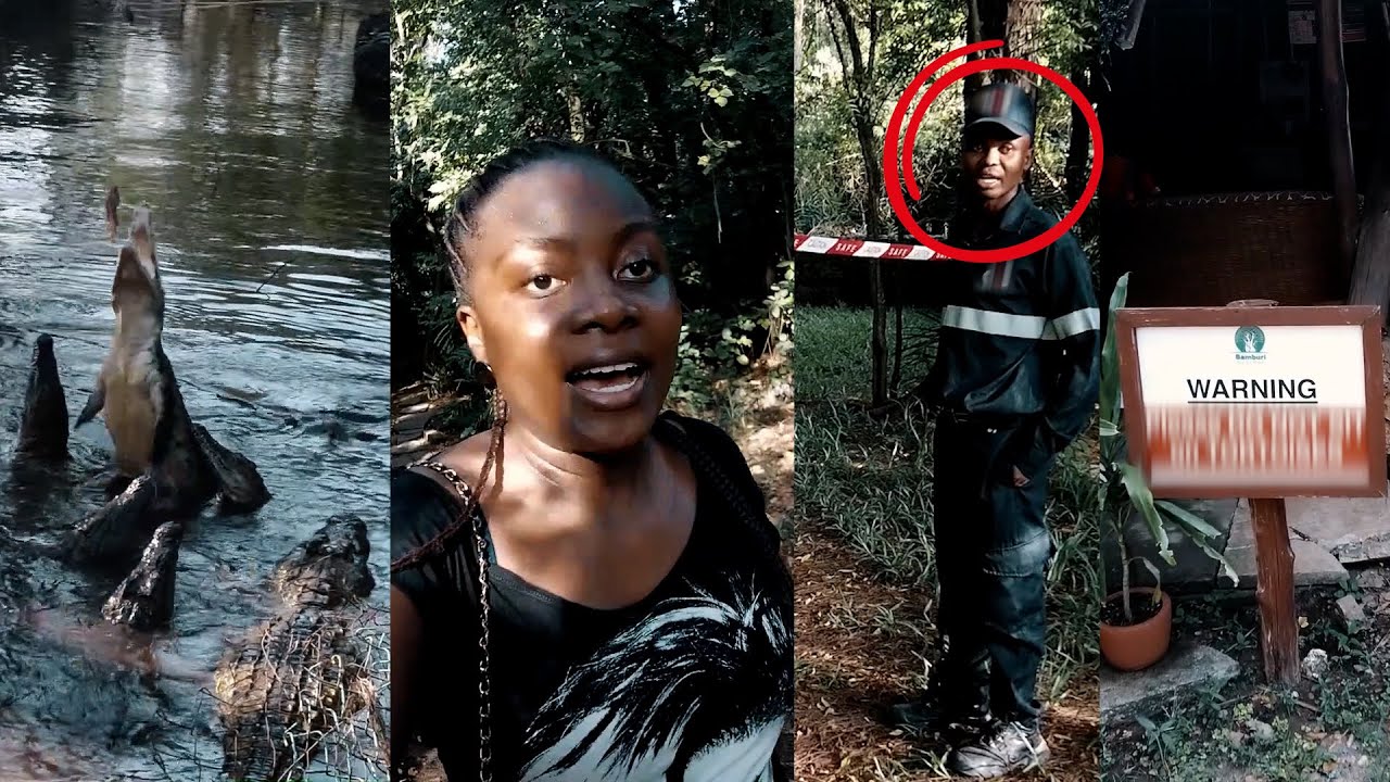 A Wildlife Adventure Gone Wrong! i had to run for my life in Mombasa Haller  Park.