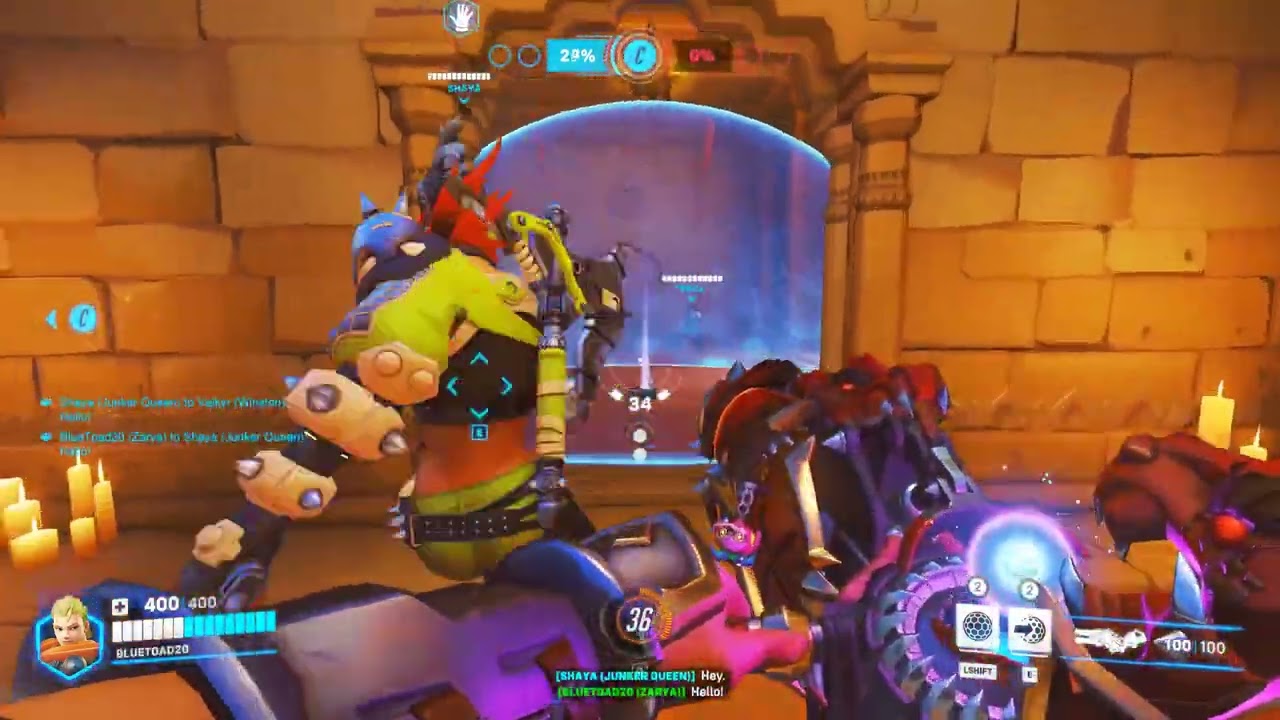 Overwatch 2 Clip - Peak Zarya Gameplay