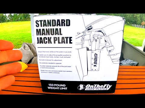 Jon Boat Jack Plate Install