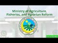 Ministry of agriculture fisheries and agrarian reform  barmm profile