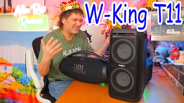 W King T11 party boombox and Karaoke machine revie...