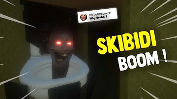 I Made Skibidi toilet Horror game But in Backroom | Hindi game development