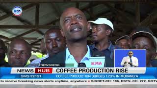 From 700,000 to 1.6 Million Kilos:: Murang’a farmers smile as coffee quality improves
