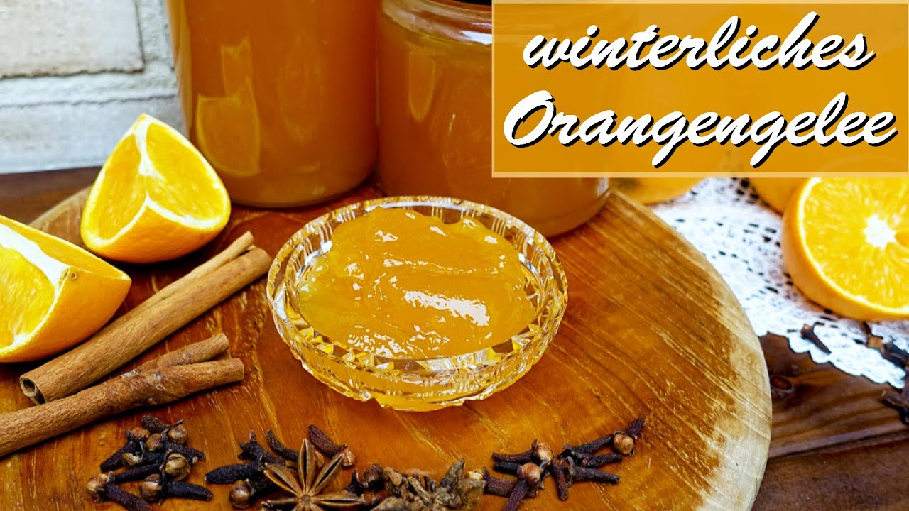 winterliches Orangengelee - perfekt als Füllung für Kekse zu ...