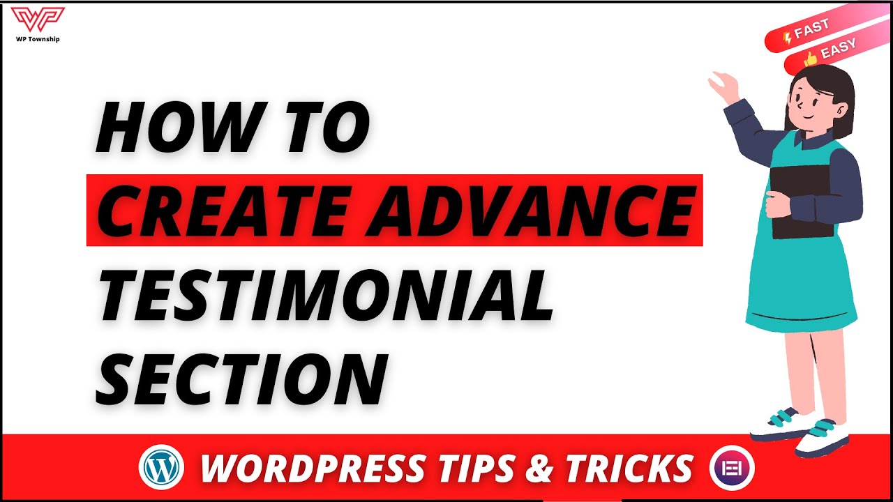 How to Create a Advance Testimonial Section in WordPress | 2022 ...