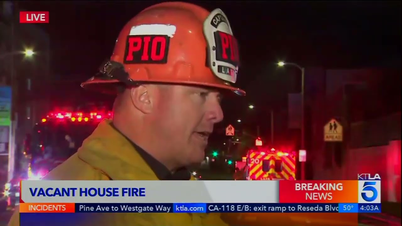LAFD: Fire Rips Through Vacant Westlake Home and Two Nearby Apartment Buildings | February 13, 2023