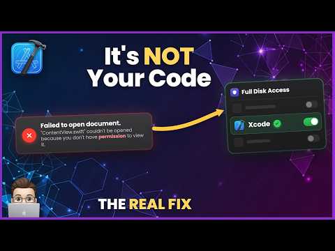 Fix Xcode "Don't Have Permission to View" After macOS Update