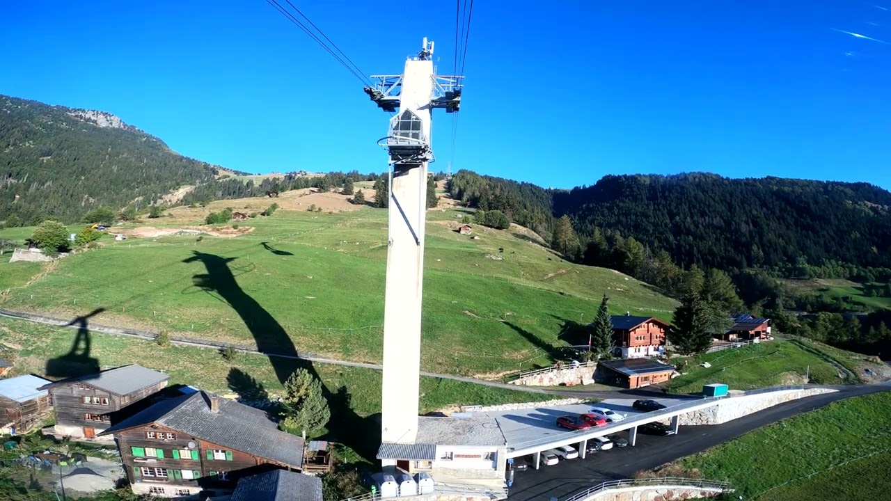 Riederalp to Fiescheralp cable car || Moosfluh || Bettmerhorn || Aletsch Glacier Trail