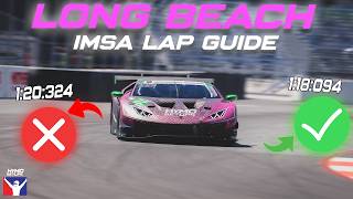 HOW TO DO LONG BEACH IN iRacing | GT3 Track Guide &amp; Tips