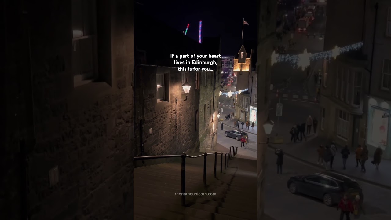 Things to do in Edinburgh: night photography in Old Town 