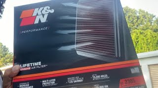 Fake Ford Raptor K&N Air Filter Increase HP & Acceleration (installed)