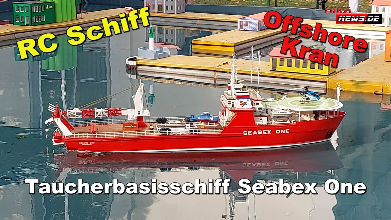 RC Taucherbasisschiff Seabex One - U-Boot
