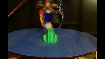 Low Poly Dinosaur 3d Print Timelapse