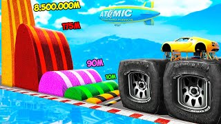 Download Lagu HOW FAR CAN A MONSTER TRUCK GO OVER SPEED BUMP IN GTA 5? EXPERIMENT IN GTA 5 MP3 Download Lagu HOW FAR CAN A MONSTER TRUCK GO OVER SPEED BUMP IN GTA 5? EXPERIMENT IN GTA 5 MP3