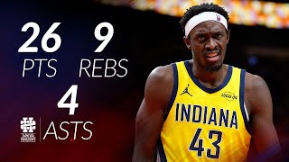 Pascal Siakam 26 Pts 9 Rebs 4 Asts Vs Hawks 2526 Season