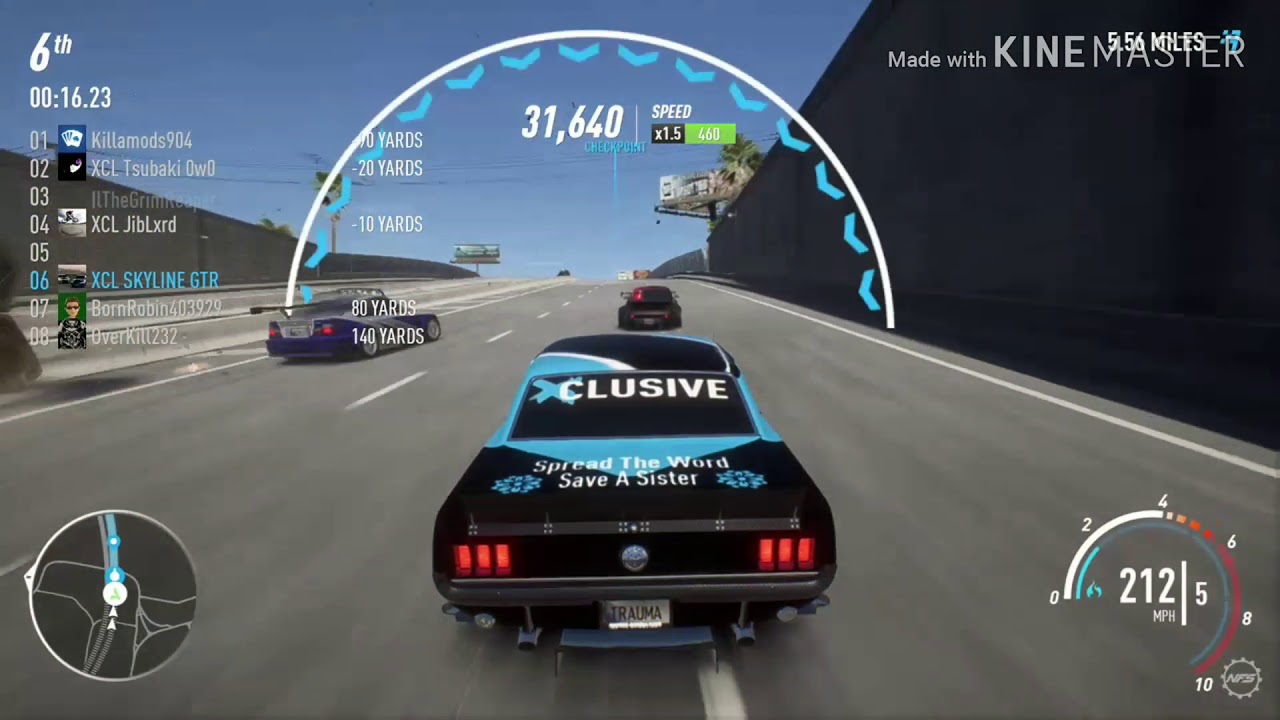 skyfall Need For Speed Payback DIABLITO88GH66 and Killamods904.. Both are trash)