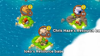 It's time to clear my Boom Beach resource bases...