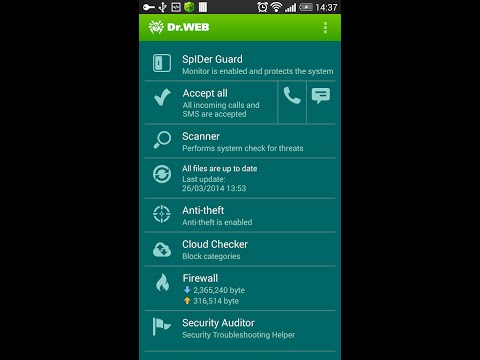 Dr.Web v.9 Antivirus For Android