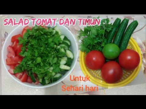 Video: Cara Membuat Salad Timun Tomat