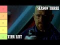 Breaking Bad Season Three Tier List Ranked And Reviewed