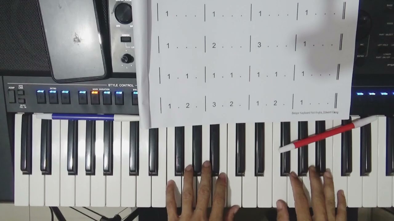 Les Keyboard Pertemuan ke 1 | Gratis Modul Pembelajaran