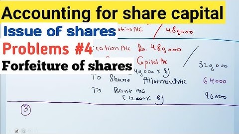 Issue of shares problems and solutions bcom 2nd year | Pro rata allotment of shares | Problem 4