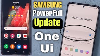 Samsung Mobile PowerFull Update || Video Call Effect 💥 One Ui 4.0 Update