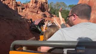 Experience The Thrill Of Big Thunder Mountain Railroad: On-ride Footage