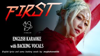 EVERGLOW - FIRST - ENGLISH KARAOKE with BACKING VOCALS