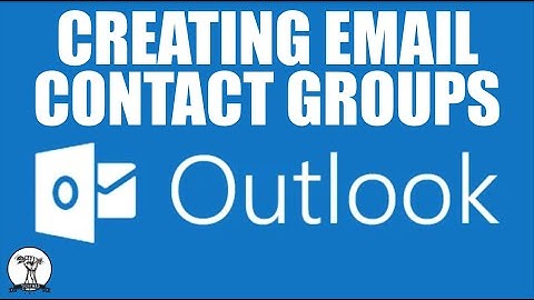 Creating an Outlook Contact Group